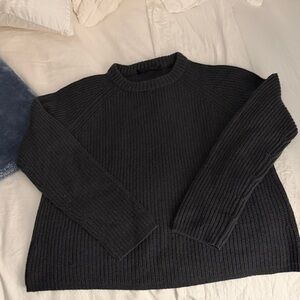 Jenni Kayne Cashmere Fisherman - Charcoal Grey